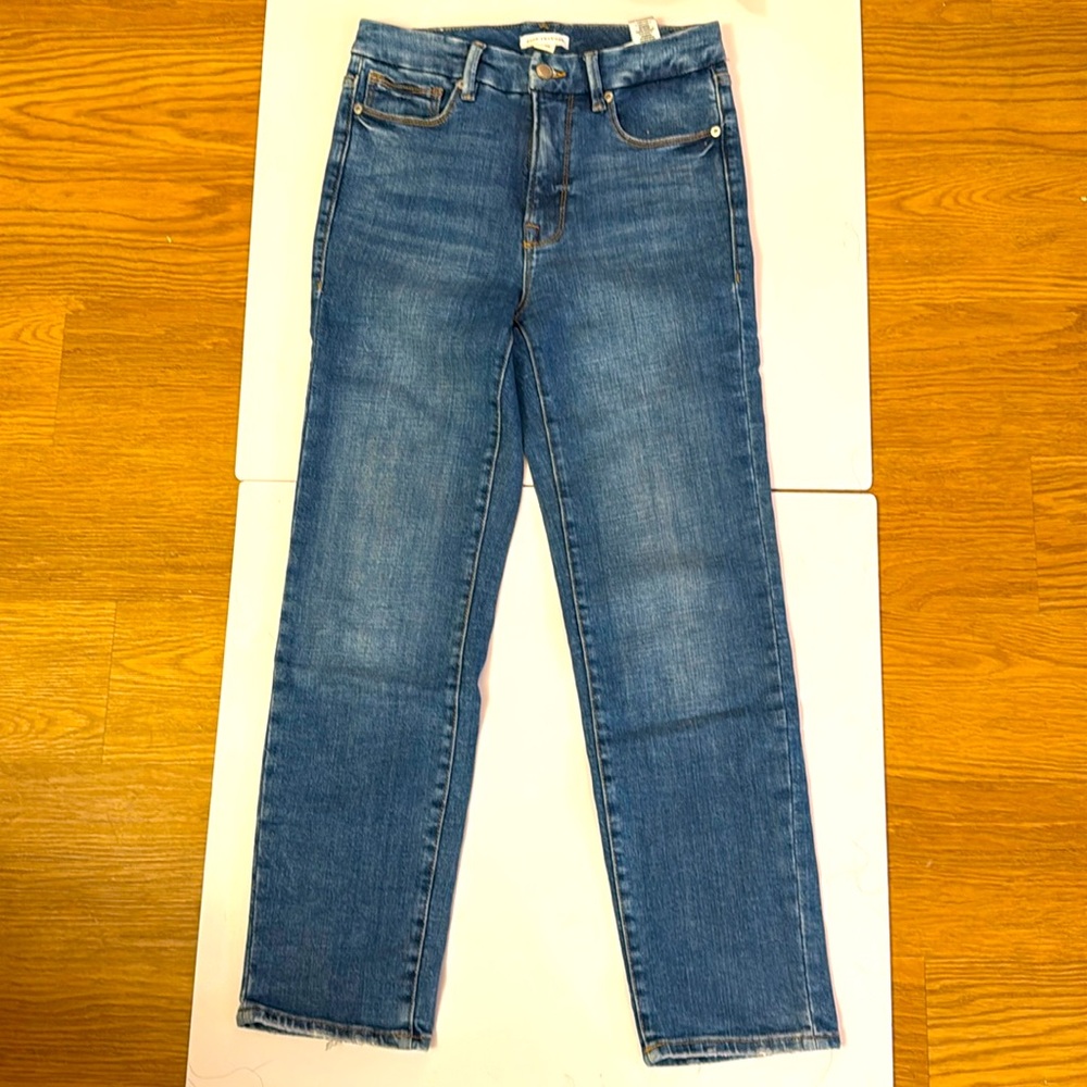 Good American Good Curve Straight Leg 6/28